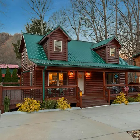 The Snow Owl Cabin Maggie Valley Extérieur photo